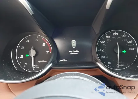 2020 Alfa Romeo Giulia Ti Sport Awd from USA, damaged, VIN ZARFANBN0L7626596